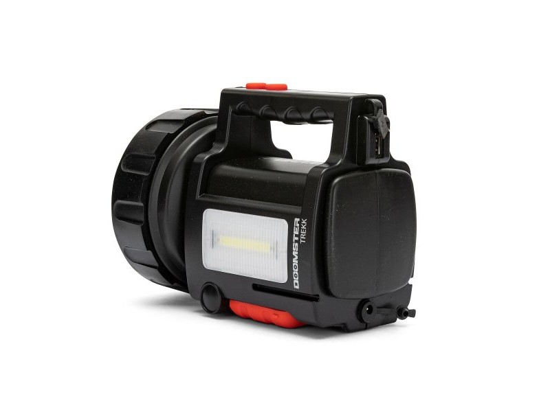 Презареждаем LED ръчен прожектор Velamp DOOMSTER TREKK 10 W