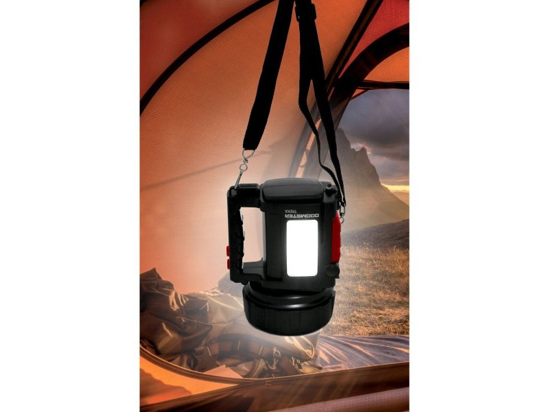 Презареждаем LED ръчен прожектор Velamp DOOMSTER TREKK 10 W