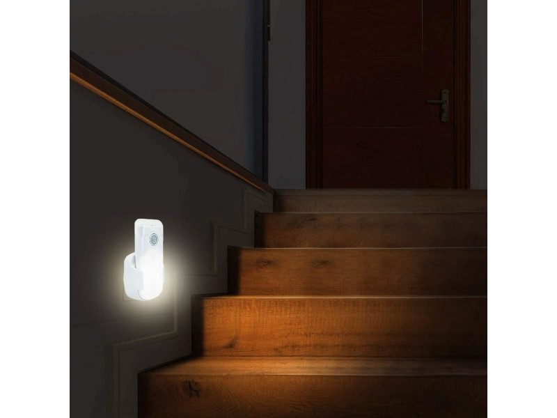 нощната лампа Velamp NIGHT GUARD 2 Поликарбонат (компютър)