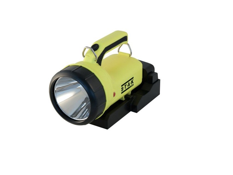 Презареждаем LED ръчен прожектор Stak SPOTEX 5 W 300 Lm