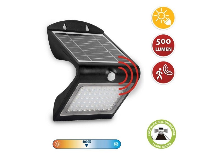 Аплик за стена Velamp COLOMBA Поликарбонат 4 W 500 lm (4000 K)