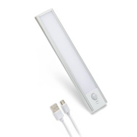 LED лента Velamp LACTEA Алуминий Пластмаса 2 W 40 cm Бял Презареждащ се (3000K) (4000 K) (6500 K)