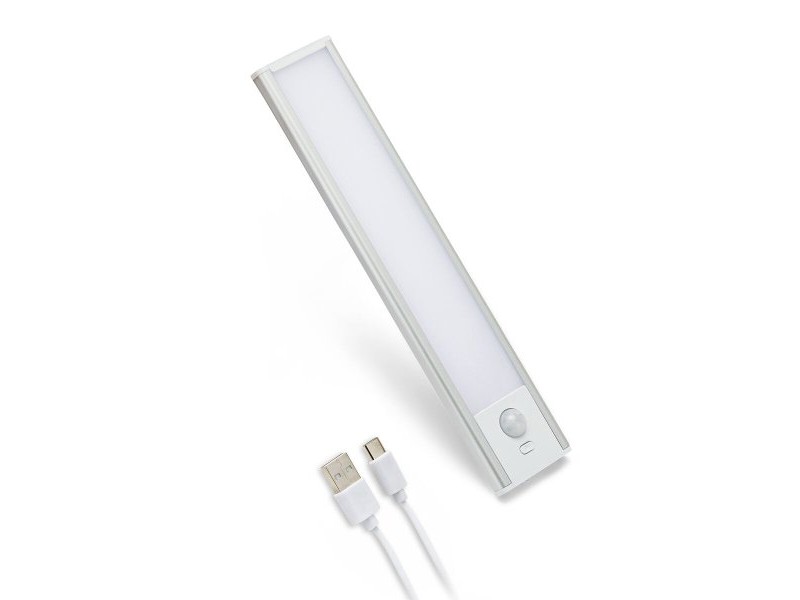 LED лента Velamp LACTEA Алуминий Пластмаса 2 W 40 cm Бял Презареждащ се (3000K) (4000 K) (6500 K)