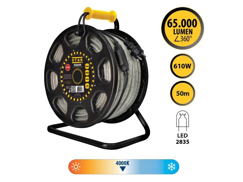 LED ленти Stak 610 W LED Светлина 4000 K 65000 Lm Бяла светлина