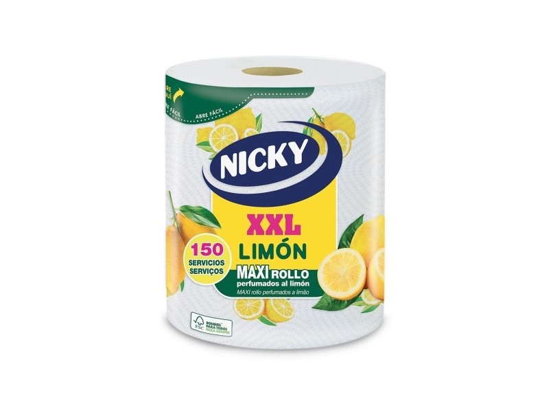 Кухненска Хартия Nicky Xxl Limón XXL Лимон 150 броя