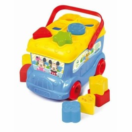 Интерактивна Играчка за Бебе Clementoni The Mickey Mouse Bus 9 Части