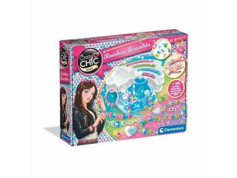 Стъклени мъниста Clementoni Bracciali Multicolor