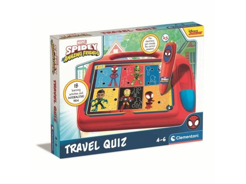 Образователна Игра Clementoni Spidey Amazing Friends Travel Quiz