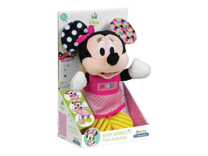 Дрънкалка Minnie Mouse 17164.4 Материя Залъгалка за Бебе 18 x 28 x 11 cm (18 x 28 x 11 cm)