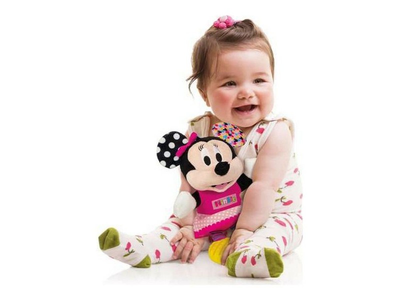Дрънкалка Minnie Mouse 17164.4 Материя Залъгалка за Бебе 18 x 28 x 11 cm (18 x 28 x 11 cm)