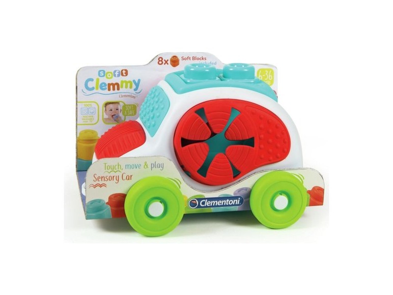 Кола играчка Clementoni 8 Части 28 x 19,5 x 18 cm