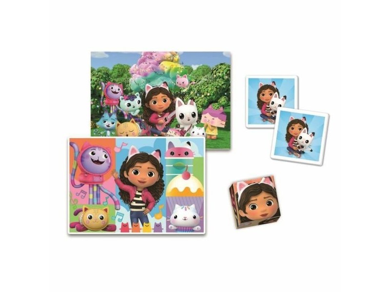 Интерактивна Играчка за Бебе Clementoni Edukit 4 en 1 Gabby y la casa mágica