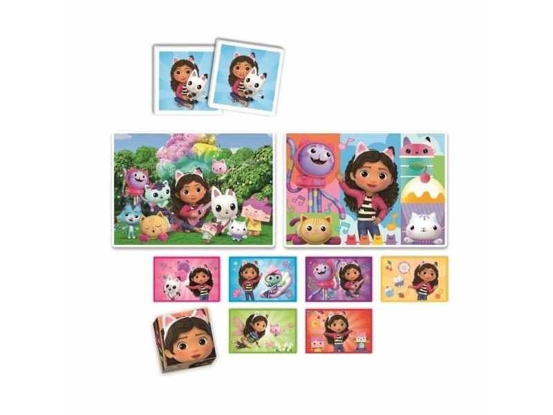 Интерактивна Играчка за Бебе Clementoni Edukit 4 en 1 Gabby y la casa mágica
