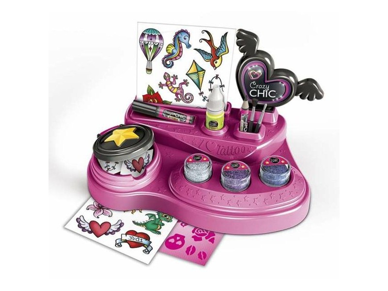 временни татуировки Clementoni Crazy Tattoo Studio