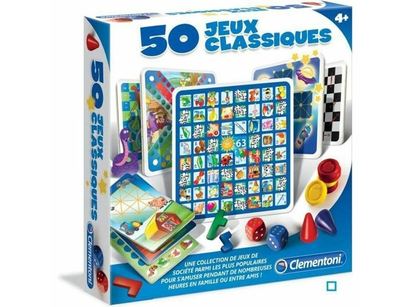 Настолна игра Clementoni 50 classic games