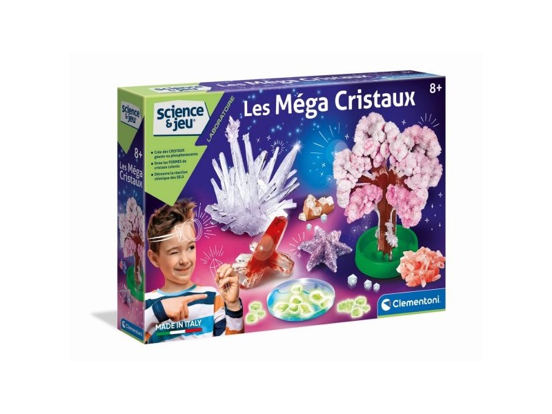 Научна Игра Clementoni The Mega Crystals френски 52490