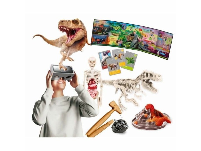 Научна Игра Clementoni The history of life on Earth Virtual Reality More than 50 experiments (FR)