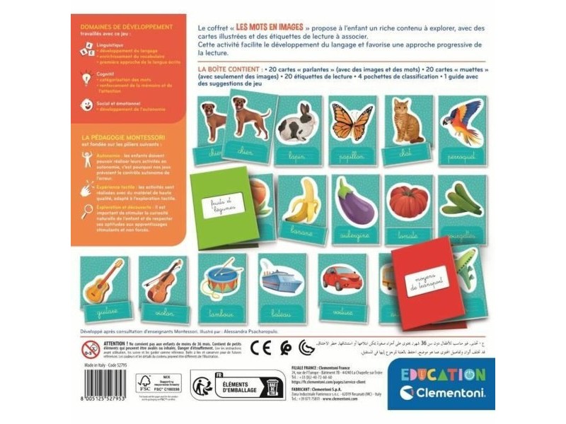 Образователна Игра Clementoni Les mots en images (FR) Образователна Игра Clementoni Les mots en images (FR)