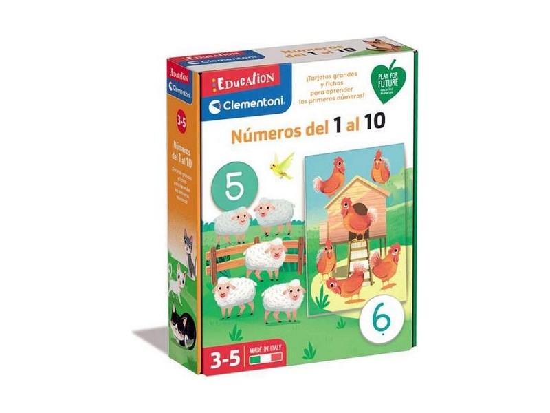 Образователна Игра Clementoni Aprende los Números del 1 al 10 (ES)