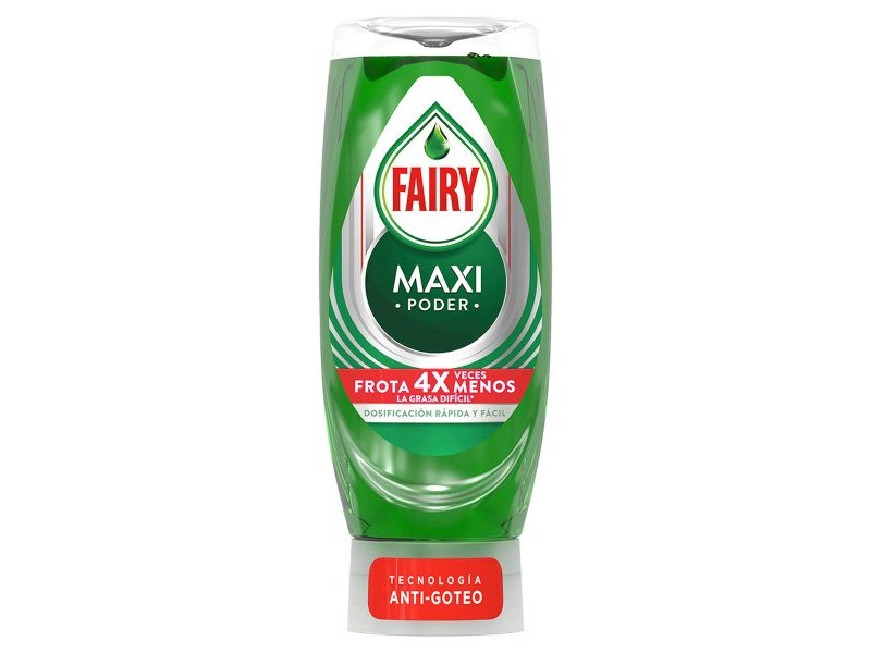 течния препарат за миене на съдове Fairy MAXI PODER 440 ml