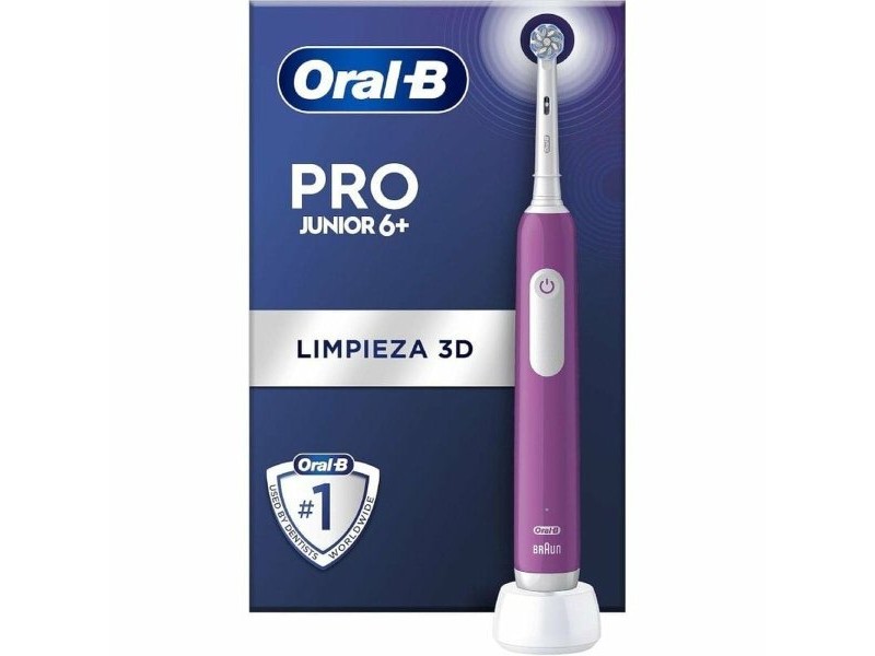 Електрическа четка за зъби Braun P JR 6 P BK Лилав