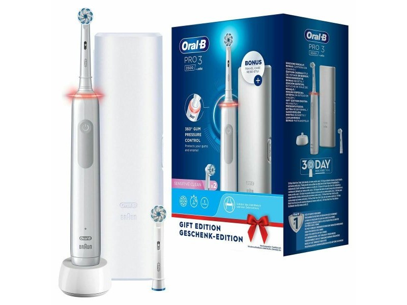 Електрическа четка за зъби Oral-B 3500 Бял (1)