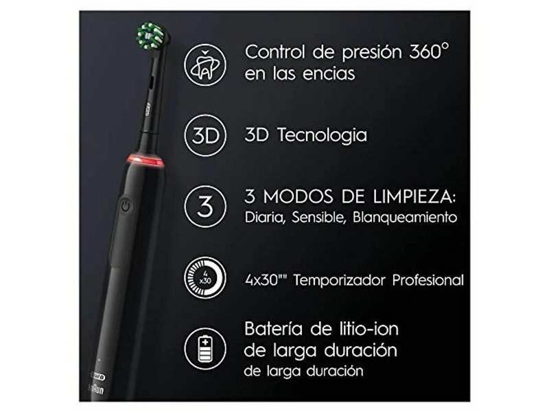 Електрическа четка за зъби Oral-B PRO 3 3900N Бял