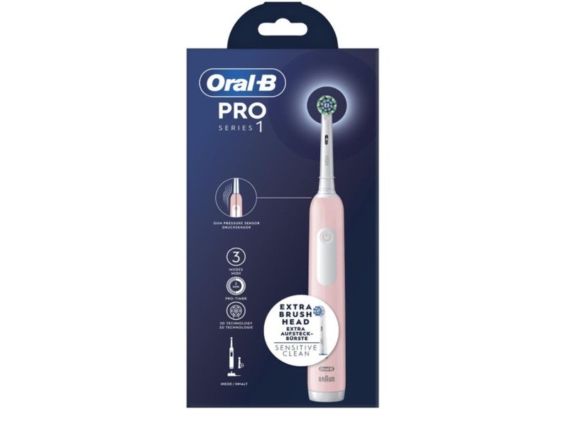 Електрическа четка за зъби Oral-B PRO1 PINK