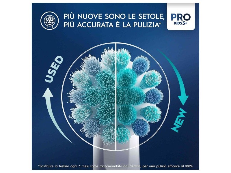 Резервна глава Oral-B EB10 4 FFS FROZEN II Лилав (4 броя)