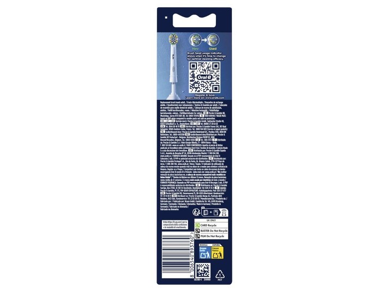 Резервна глава Oral-B 4 броя