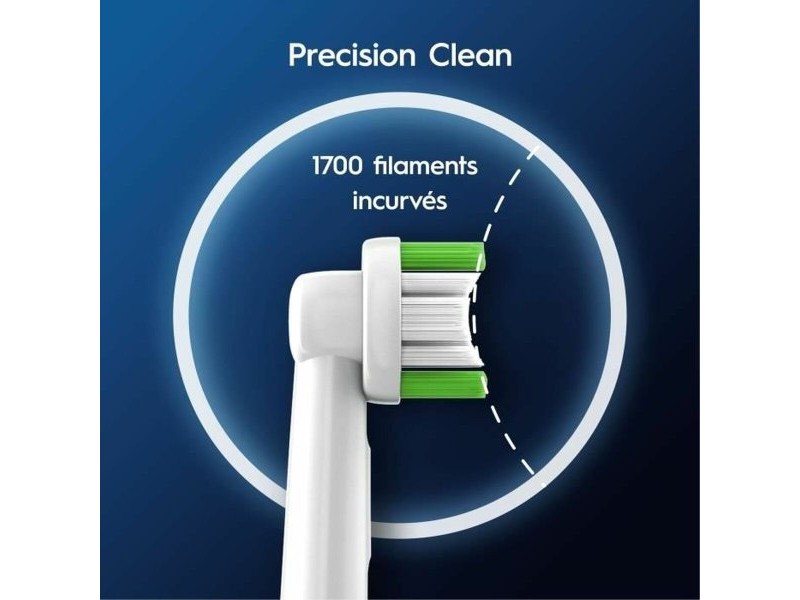 Части за електрическа четка за зъби Oral-B Pro Бял