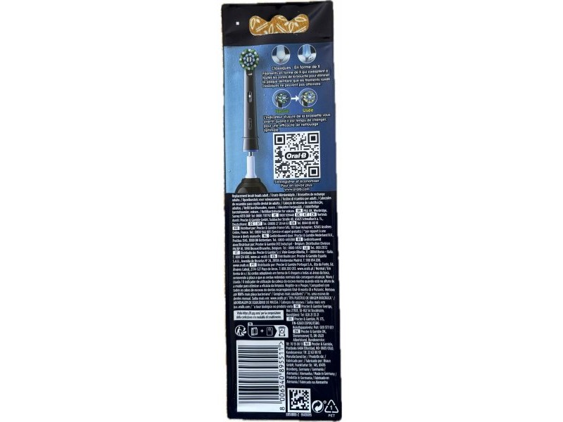 Резервна глава Oral-B 2 броя