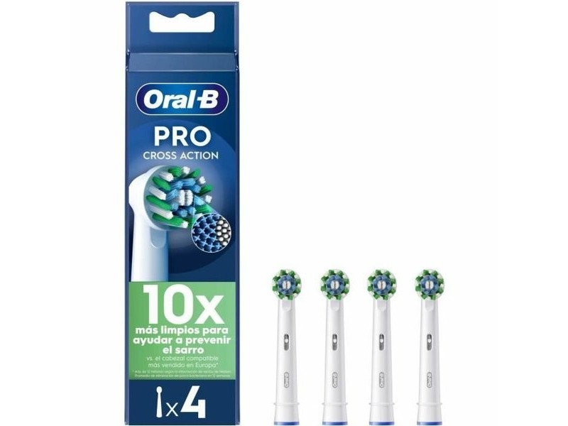 Части за електрическа четка за зъби Oral-B Pro Cross Action Бял