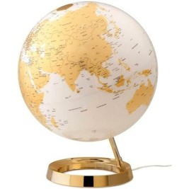 Светещ Глобус Atmosphere Light & Colour Златен Пластмаса Ø 30 cm