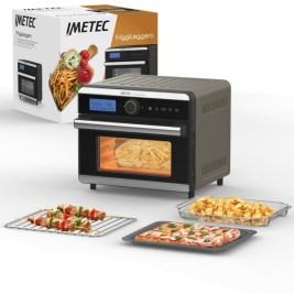 въздушен фритюрник IMETEC FRIGGI LEGGERO Черен Сив 1550 W
