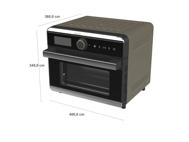 въздушен фритюрник IMETEC FRIGGI LEGGERO Черен Сив 1550 W въздушен фритюрник IMETEC FRIGGI LEGGERO Черен Сив 1550 W