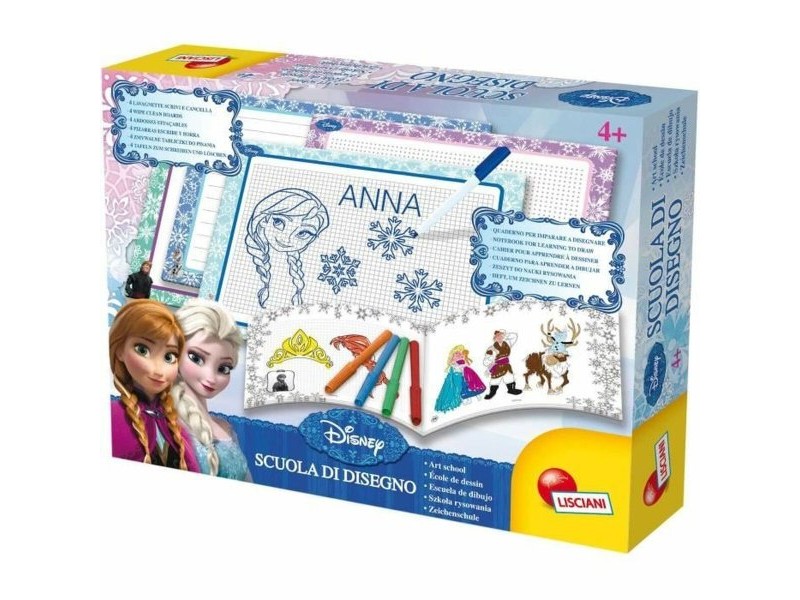 Книжка с Картинки за Оцветяване Disney FROZEN Многоцветен