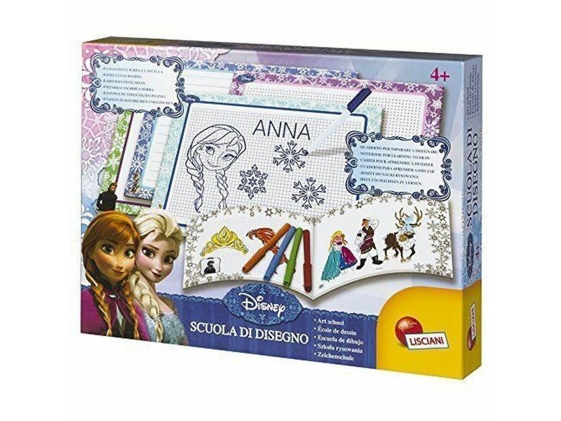 Книжка с Картинки за Оцветяване Disney FROZEN Многоцветен