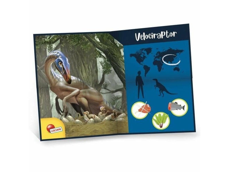 Образователна Игра Lisciani Giochi I'm GENIUS Super Kit Velociraptor Nuevo