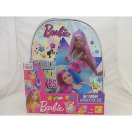 Творческа Игра за Моделиране с Глина Barbie Fashion Раница 14 Части 600 g