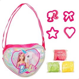 Творческа Игра за Моделиране с Глина Barbie Fashion Чанта 8 Части 300 g