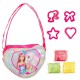 Творческа Игра за Моделиране с Глина Barbie Fashion Чанта 8 Части 300 g