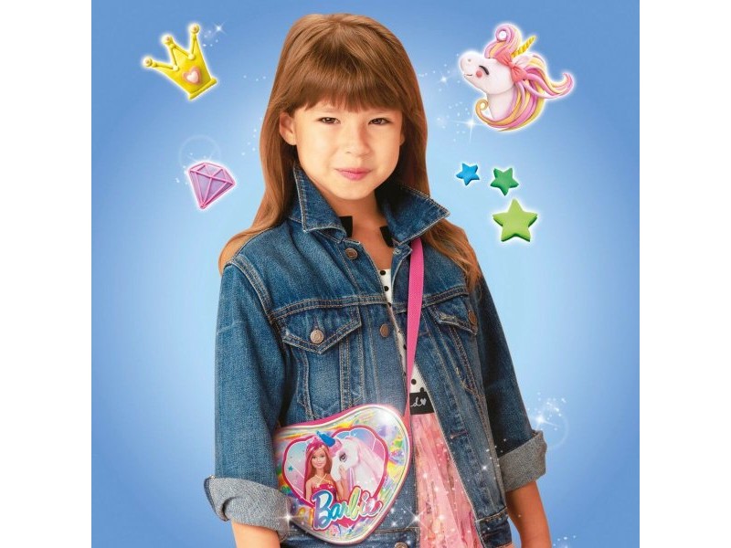 Творческа Игра за Моделиране с Глина Barbie Fashion Чанта 8 Части 300 g