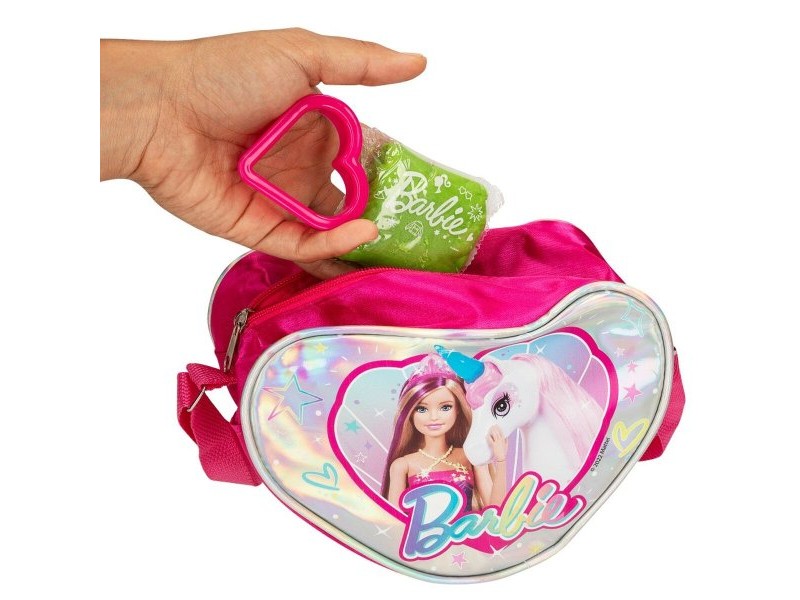 Творческа Игра за Моделиране с Глина Barbie Fashion Чанта 8 Части 300 g