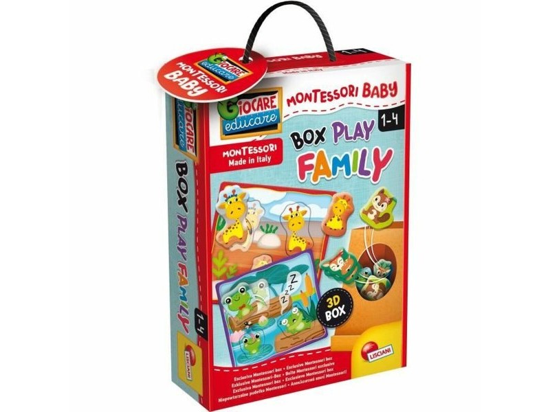 Образователна Игра Lisciani Giochi Play Family Многоцветен (18 Части)