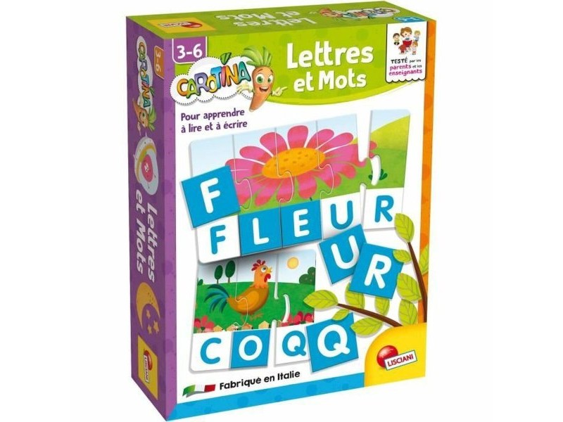 Образователна Игра Lisciani Giochi Lettres et Mots