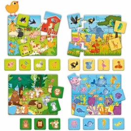 Образователна Игра Lisciani Giochi Les animaux
