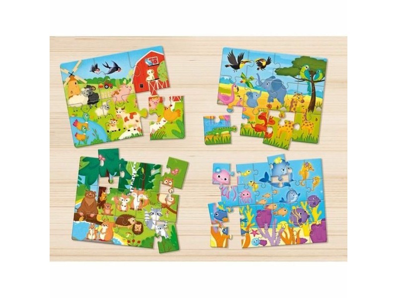 Образователна Игра Lisciani Giochi Les animaux