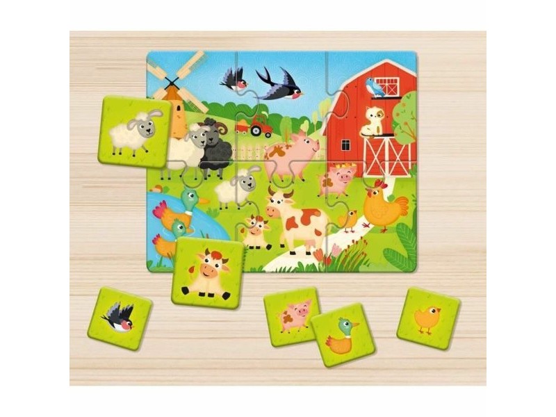 Образователна Игра Lisciani Giochi Les animaux