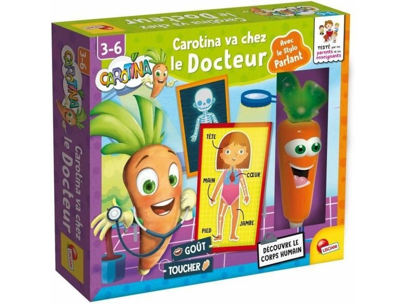 Образователна Игра Lisciani Giochi Carotina va chez le docteur